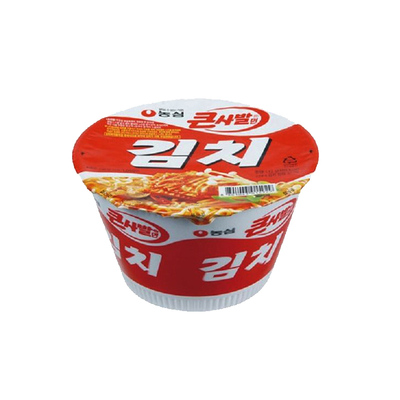 韩国进口方便面农心大泡菜112g