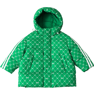 男童羽绒服中长款2024冬季新款加厚宝宝羽绒服90绒1-3-6-8岁23901