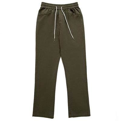 OctopusL直筒微喇休闲双色裤