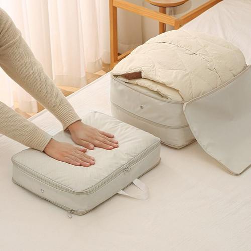 新品 防潮羽绒服收纳袋大容储物压缩衣服包便携旅行衣物