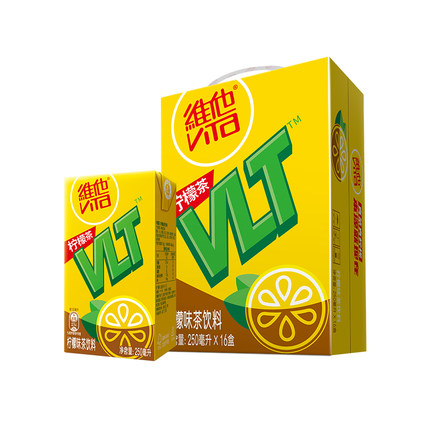 【立即购买】vita维他柠檬茶柠檬味茶饮料饮品250ml*16整箱