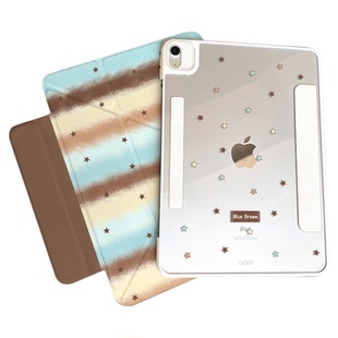 morock平板保护壳适用ipad11保护壳新款air7保护套2025pro11寸磁吸外壳10代带笔槽13寸防护壳air6/5/4壳子