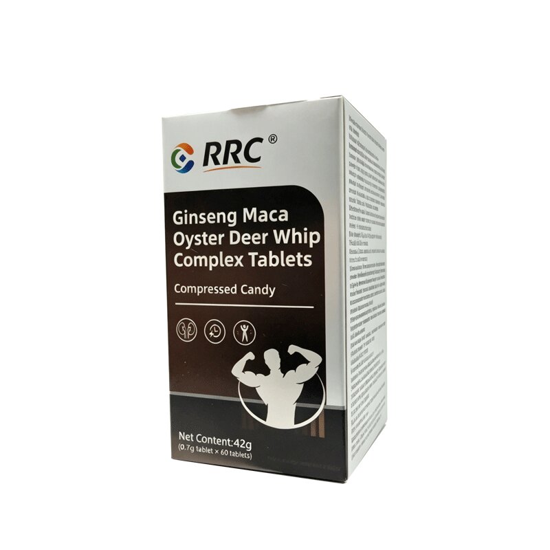 RRC人参玛咖牡蛎鹿鞭复合片男士专用疲劳自信滋补正品旗舰店