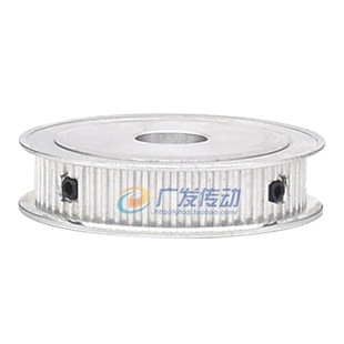 3M50齿 两面平槽宽11/16/21同步带轮AF型两面平同步轮内孔8-35mm