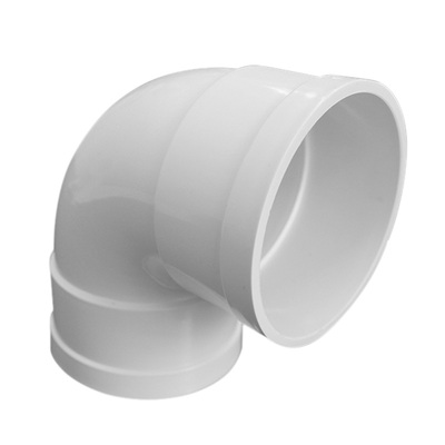 pvc国标90度弯头50110排水管门弯