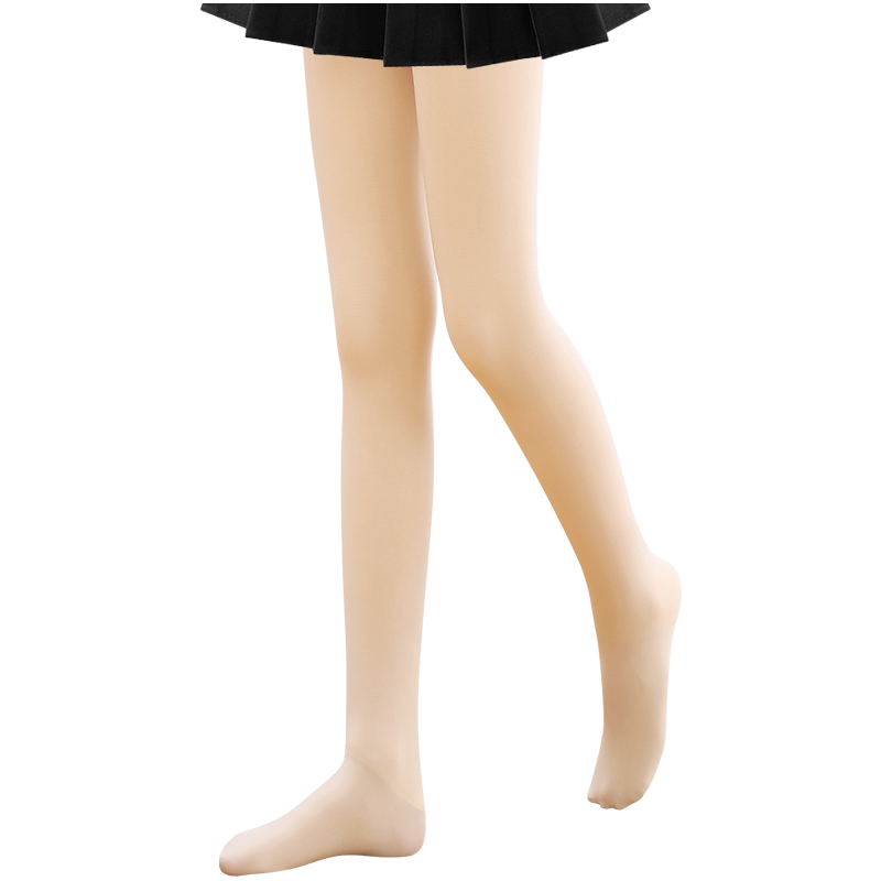 智友伴儿童光腿神器秋冬季女童肉色连裤袜加绒肤色丝袜女孩打底裤