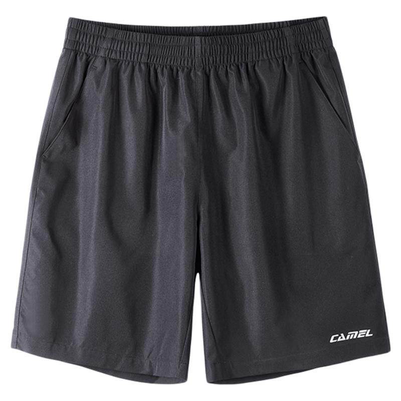 【速干】骆驼运动短裤男士夏季薄款透气休闲宽松健身跑步五分裤