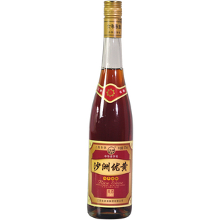 沙优六年陈大容量黄酒 沙洲优黄黄酒12度清爽半干型670ml*6瓶整箱