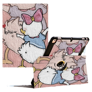 苹果ipad保护套10.9英寸A2696适用ipadair5保护壳9th横竖旋转7/8外壳10.2全包儿童防摔pro11可爱卡通mini皮套