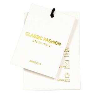 吊牌定制男女装服装店吊牌设计定做logo衣服标签订制挂牌商标订做