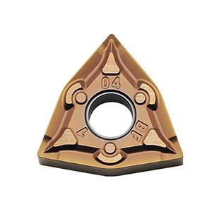 株洲哈德数控刀片WNMG080404 08 BF HS7225 桃形玩石不锈钢古同色