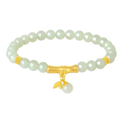 【母亲节礼物】周大生竹节手串