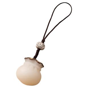 菩提福袋精致小巧情侣复古饰品手工编织饰品手机挂件钥匙车载挂饰