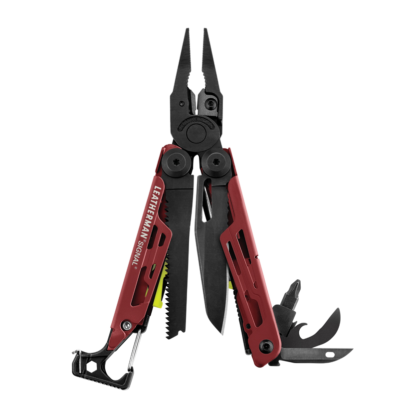 Leatherman莱泽曼烽火工具钳Signal户外露营车载生存救援战术装备