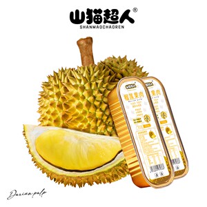 山猫超人5盒畅享装泰国金枕榴莲无核果肉100g/盒