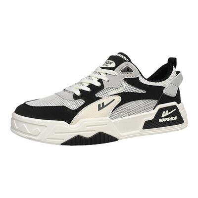 回力官方正品男鞋夏季网面薄款透气黑白熊猫板鞋男款运动休闲潮鞋