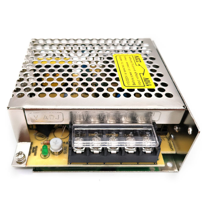 明伟开关电源220转12V直流MW-10W灯带20W24V功率小型5V工控稳压