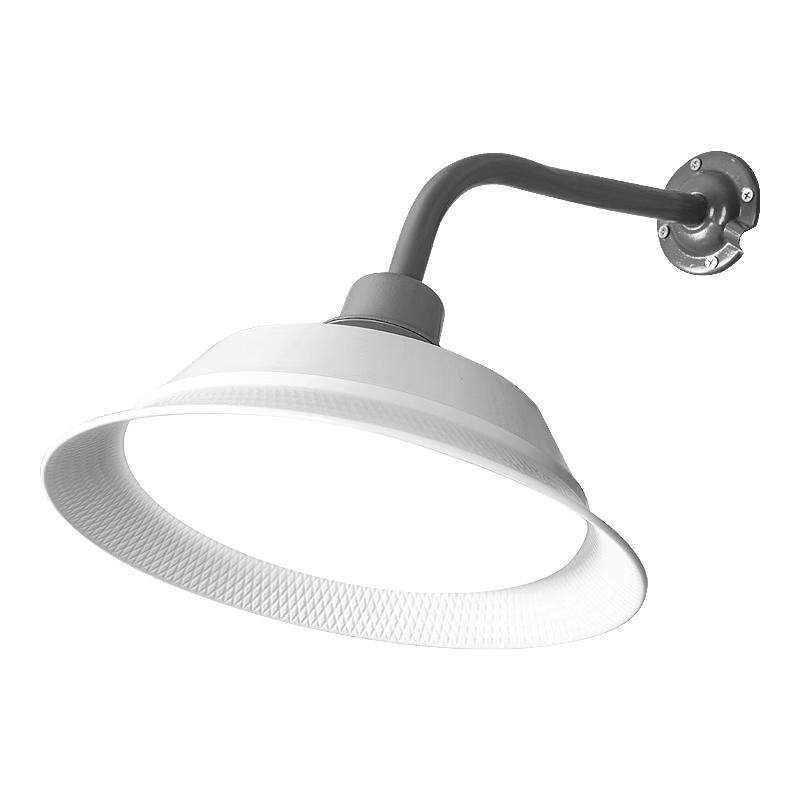 马弯灯厂房仓库过道壁灯led工矿灯超亮工厂照明灯防潮马湾led灯