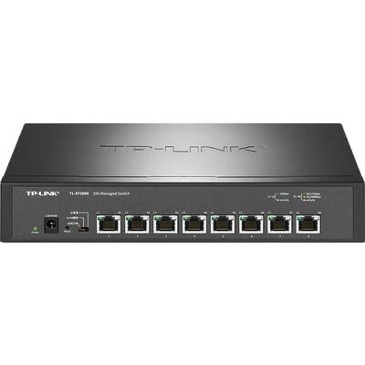 8口全万兆RJ45网口交换机云管理