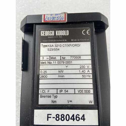 议价GEORGII KOBOLD电机KSA3210 C7/XF/