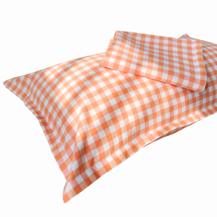 老粗布枕套！一对装100%纯棉加厚单人枕头套学生成人48*74cm