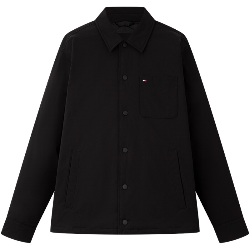 Tommy男装轻薄鹅绒翻领羽绒服