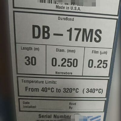 色谱柱DB-17MS 货号122-4732 30米