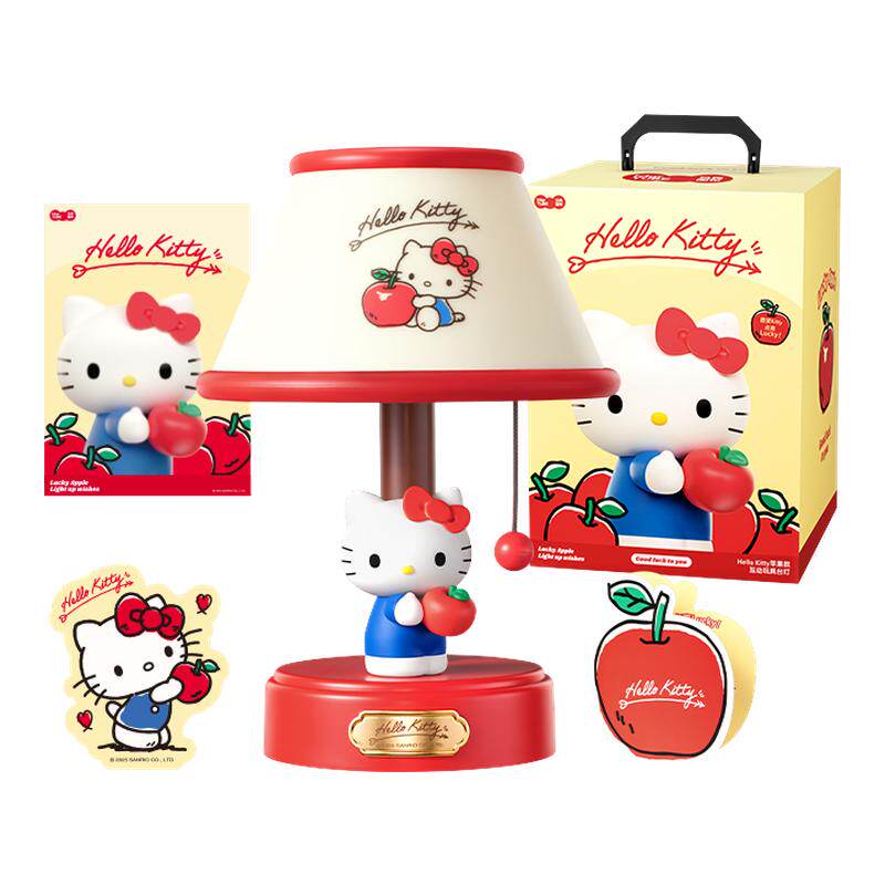 马克图布HelloKitty台灯卧室氛围床头小夜灯摆件实用生日礼物女生