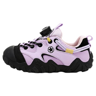 jeep高颜值女童鞋子冬季2026新款儿童皮面运动鞋女孩爆款老爹潮鞋