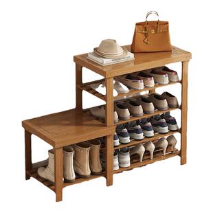 换鞋凳小窄鞋柜家用鞋架一体进门可坐门口收纳穿鞋凳多层入户鞋架