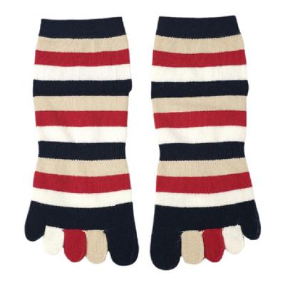 女款内田个性防臭五指袜