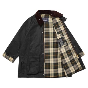 现货 英国Barbour OS Beaufort日版宽松油蜡涂蜡夹克风衣外套女