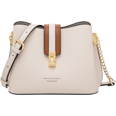 稻草人时尚大容量水桶包