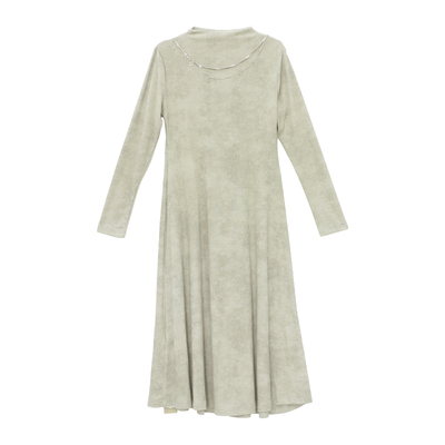 it'real瑞尔25年冬季新款百搭法式垂感气质连衣裙女