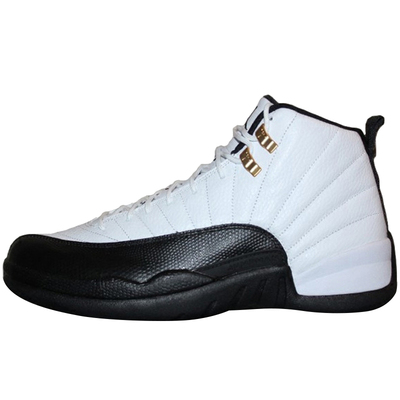 北卡大学JORDANAJ12金扣黑白