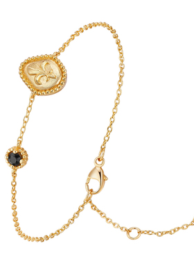 森吾《蒙苏里鸢》鸢尾花印章手链