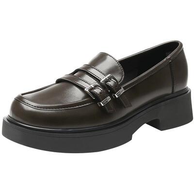 大东时尚乐福鞋学院风小皮鞋