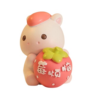 可爱小白马放轻松摆件办公桌面2026马年吉祥物装饰品创意新年礼物