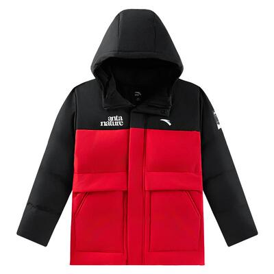 安踏儿童男童三防羽绒服外套