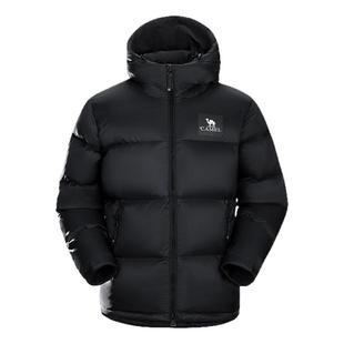 [黑钻5]骆驼男生羽绒服冬季户外加厚面包服男款羽绒衣外套女