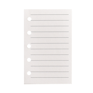 加厚120克M5活页纸内芯手帐本内页牛皮替芯活页纸待办月计划内页