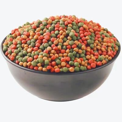 鱼食金鱼锦鲤专用饲料观赏鱼增肥增色小颗粒上浮不浑水鱼粮大颗粒