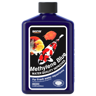 百因美鱼用亚甲基蓝观赏鱼鱼缸专用养鱼水质腐烂调理剂身肉非鱼药