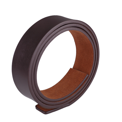 无牙无孔自动扣皮带真皮无头无扣