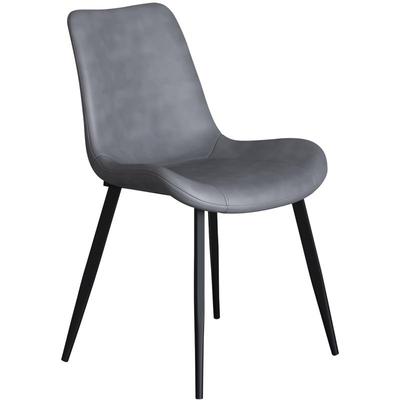 轻奢餐椅爱木奇缘北欧耐刮皮