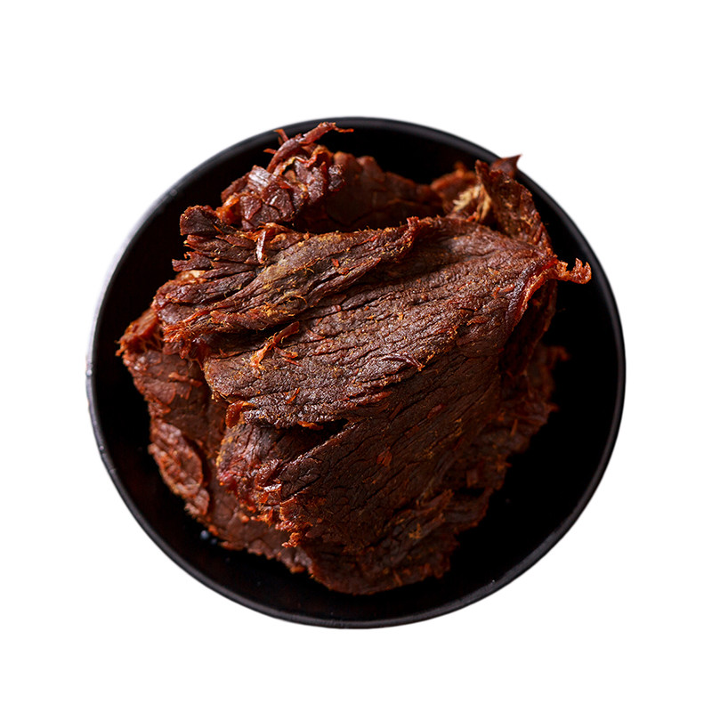 湖匠牛肉干罐裝桶裝碎牛肉溫州特產(chǎn)湖嶺牛肉干毛重500g招代可批