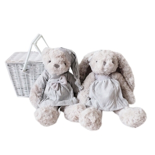 泰迪熊公仔睡衣抱抱熊毛绒兔子玩偶布娃娃陪睡北欧情侣熊礼物女生