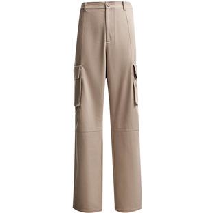 SEASONHIGH秋冬款男休闲裤抽绳松紧腰宽松工装多口袋长裤休闲裤男