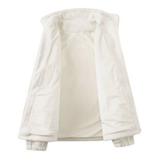 羊羔绒男士冬衣外套加绒加厚保暖开衫初高中学生男生入冬超厚棉服