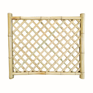 竹篱笆栅栏围栏户外花园屏风竹子隔断挡墙庭院装饰造景护栏成品